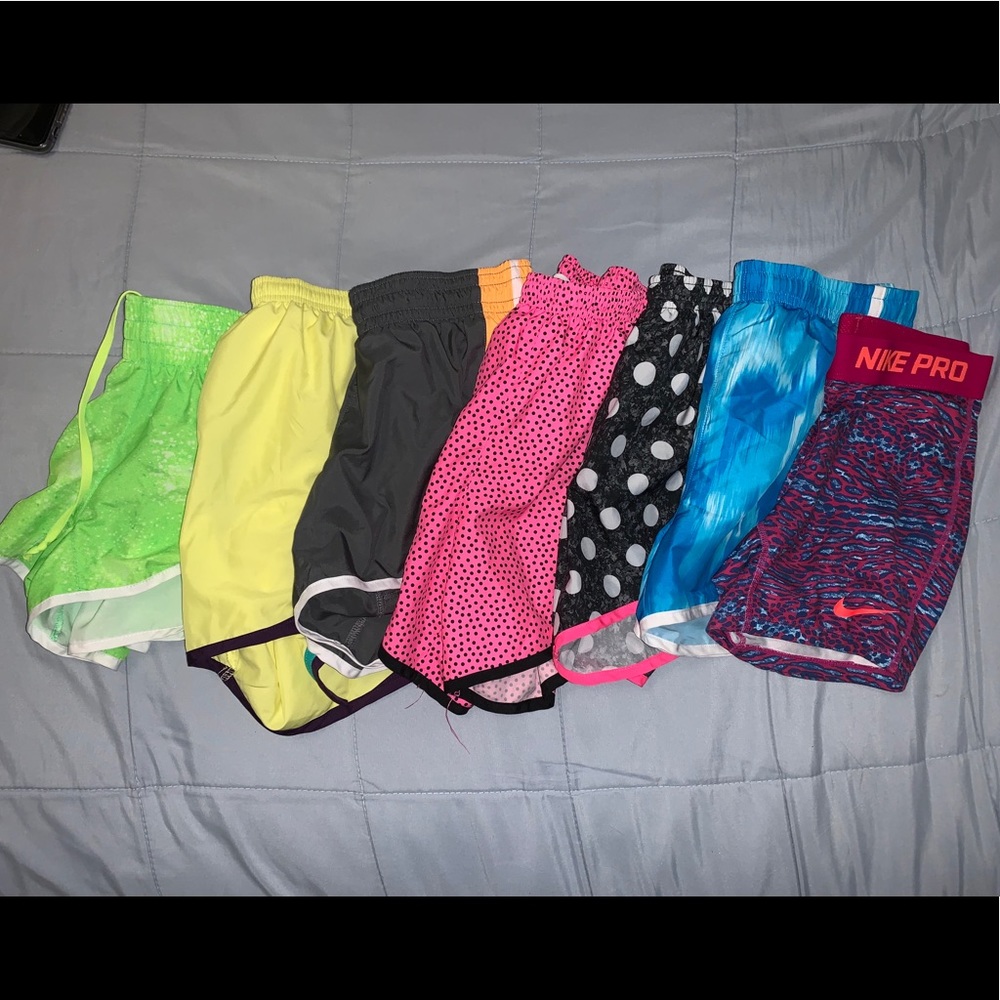 7 Nike/ Under Armor Running Shorts!!